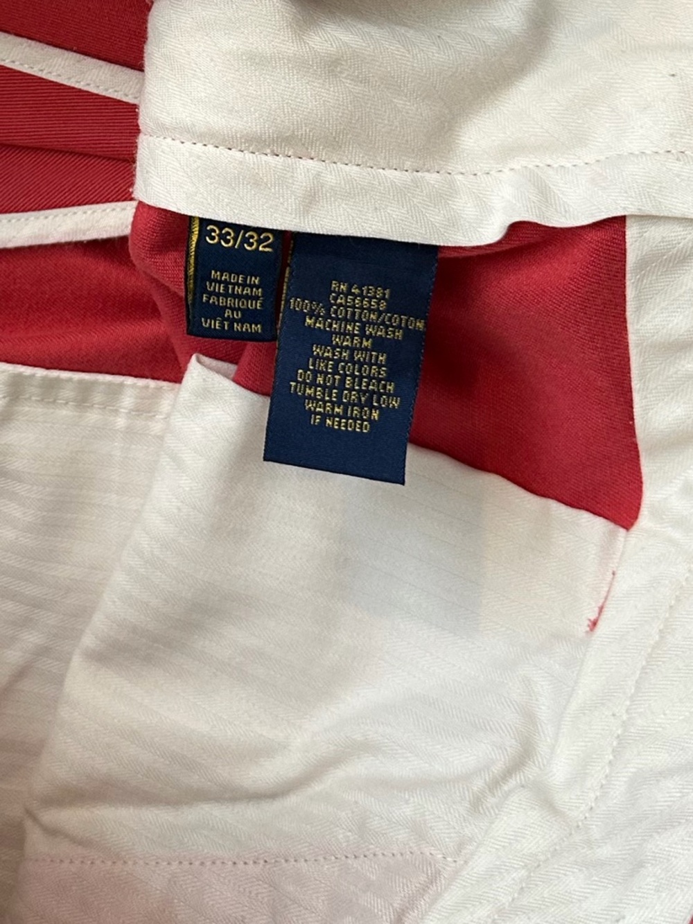 Polo by Ralph Lauren Coral Slim Chinos 100% cotton - Picture 5 of 6